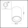 Уличный потолочный светильник Odeon Light AQUANA (АКУАНА) 4205/1C