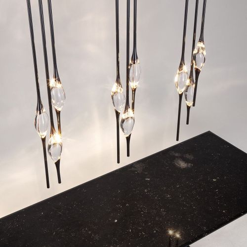 Светильник подвесной Delight Collection Pezzo (Пеззо) OM82113-9 pearl black - фото 3