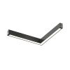 Трековый однофазный светильник Denkirs Simple Linear (Симпле Линеар) DK8214-BK