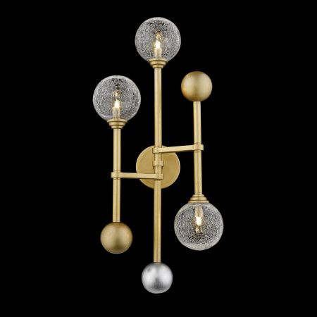 Светильник настенный Delight Collection Fluxus (Флуксус) W68084-3 gold