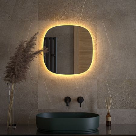 Зеркало с подсветкой Defesto OPTI DF 2858 50х50 подвесное