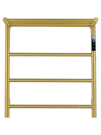 Полотенцесушитель электрический Wonzon & Woghand Bonn WW-AL402-BG 50х50 золото