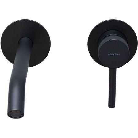 Смеситель для раковины Allen Brau Priority 5.31A03-31 встраиваемый в стену черный