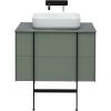 Тумба под раковину Allen Brau Reality 1.32005.CGM 80х50 подвесная цвет зеленый