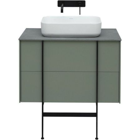 Тумба под раковину Allen Brau Reality 1.32005.CGM 80х50 подвесная цвет зеленый