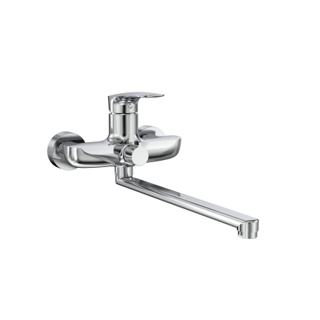 Смеситель для ванны Tokito KOMAKI TOK-KOM-1015 настенный хром