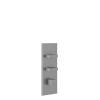 Смеситель для душа Gessi Rettangolo 43024#031 встраиваемый в стену хром с термостатом (внешняя часть)
