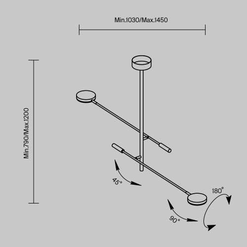 Светильник потолочный Maytoni Fad MOD070CL-L15B3K1 - фото 5