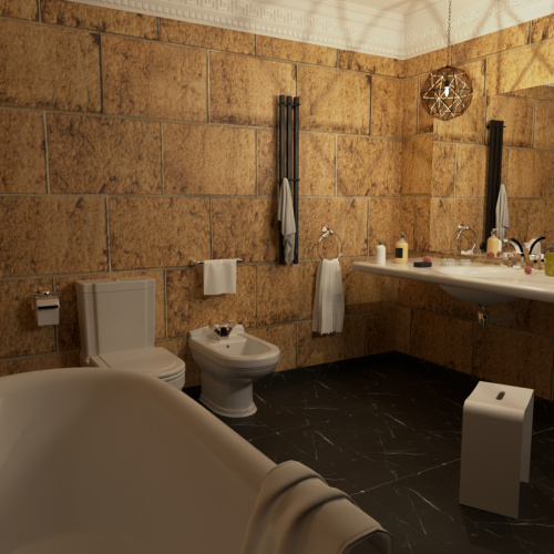 Полотенцесушитель Маргроид Inaro профильный Inaro-12012-1081-9005R 15х120 электрический черный матовый - фото 2