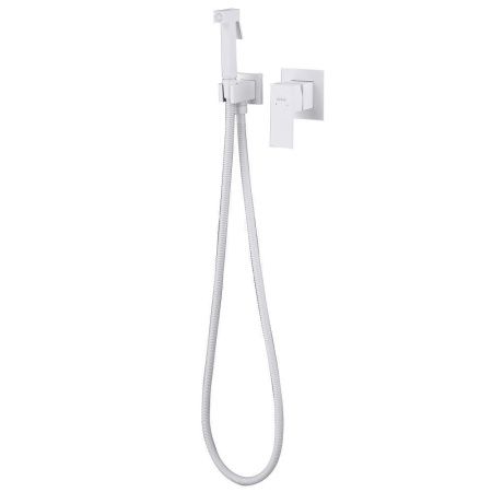 Гигиенический душ со смесителем Abber Daheim AF8225W белый