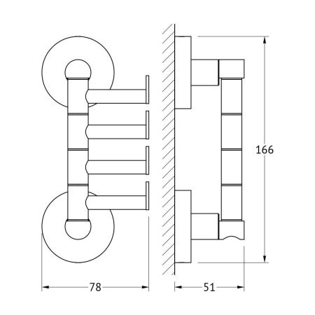 Крючок Artwelle Harmonie HAR 011