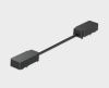 Коннектор гибкий угловой для магнитного шинопровода Italline IT09-9027 black