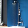 Душевая стойка Dorff Logic D0703000SS настенная цвет нержавеющая сталь