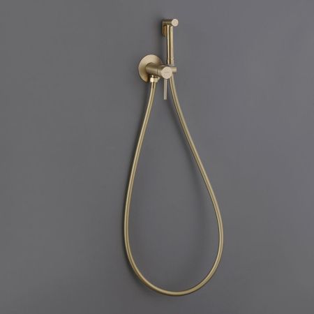 Гигиенический душ со смесителем Abber Wasser Kreis AF8125G золото