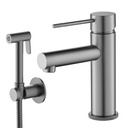 Смеситель Timo Saona 2360/18G на раковину черное золото