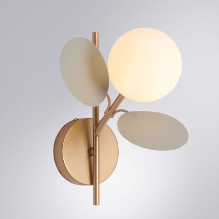 Бра Arte Lamp Peacock (Пеацоцк) A1369AP-1GY