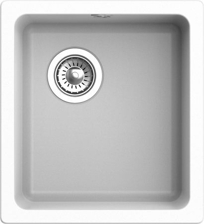 Кухонная мойка Rivelato BERKANA BK-35 brina 40х45 цвет белый