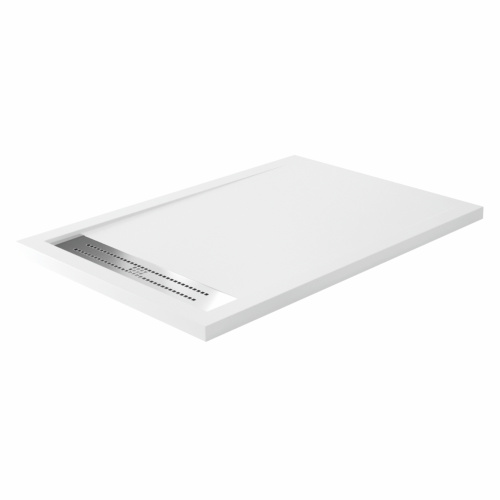 Душевой поддон WasserKRAFT Mindel 85T 85T07 120x90 искусственный камень белый - фото 2
