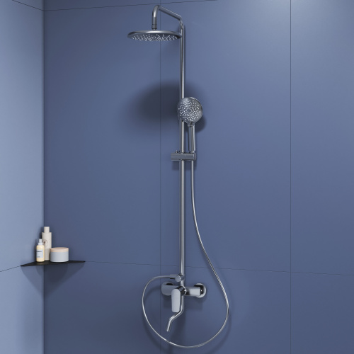 Душевая стойка RGW Shower Panels 59140125-01 настенная цвет хром - фото 4