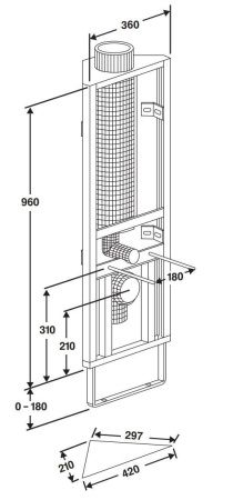 Инсталляция для унитаза Schwab 288-0100