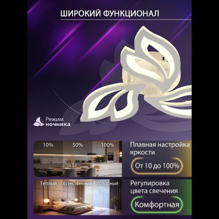 Люстра потолочная Natali Kovaltseva LED LAMPS 81426