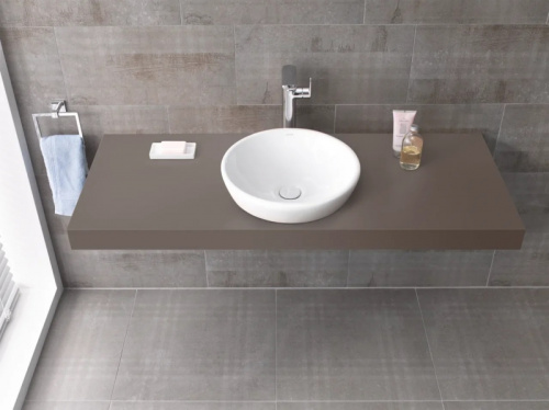Раковина Vitra Metropole 45 см 5940B003-0012 накладная цвет белый - фото 2