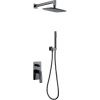 Душевая система Boheme Venturo 374-SGM встраиваемая в стену цвет нержавеющая сталь