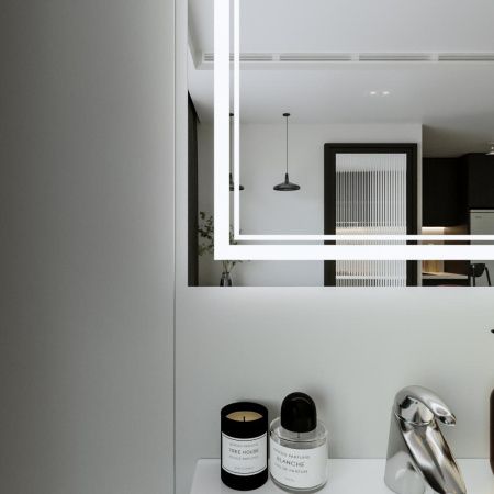 Зеркало с подсветкой Бриклаер Эстель 4627125414275 60х80 подвесное