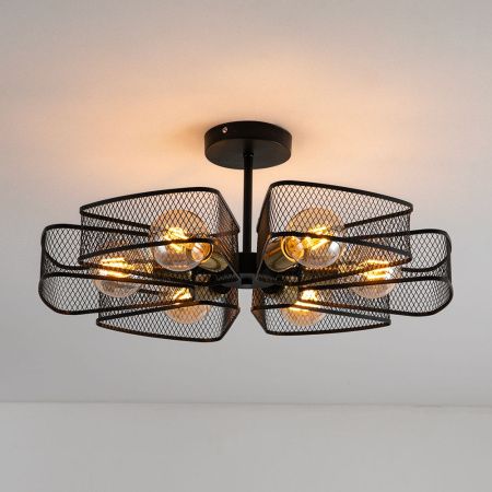 Люстра на штанге Arte Lamp Maasym (Маасым) A7044PL-6BK