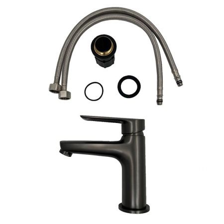 Смеситель Esko LG26GM на раковину серый