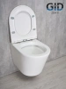 Унитаз подвесной Gid Cortado 62235Y белый с сиденьем микролифт безободковый смыв торнадо