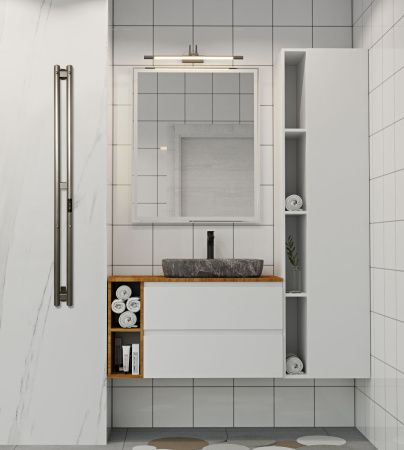 Полотенцесушитель электрический Indigo Style LSE120-10GFMRt 10х120 серый