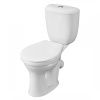 Унитаз-компакт напольный с бачком Santeri Виктория 1P3016S0000BF белый с сиденьем каскадный смыв