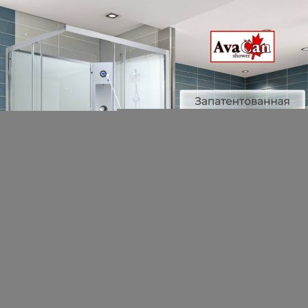 Душевая кабина AvaCan K K2012N 120х90 прямоугольная без крыши ориентация универсальная