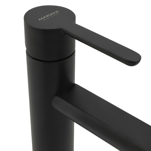 Смеситель Mariani Winter A14398NO60 на раковину черный - фото 2