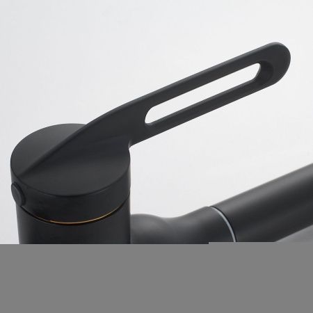 Смеситель для кухни Raffine F103H на мойку черный