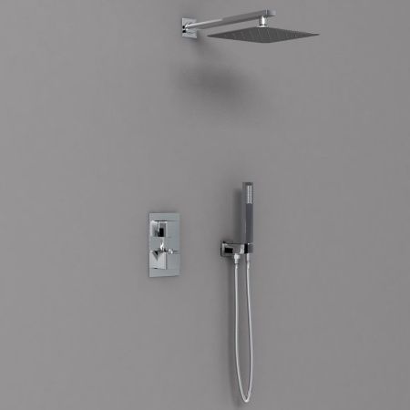 Душевая система Vincea VSFW-102TCH встраиваемая в стену цвет хром с термостатом