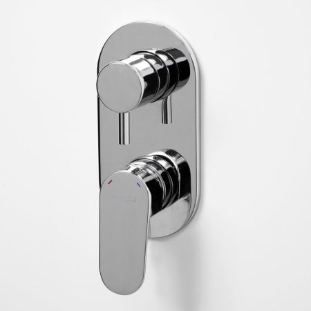 Смеситель для ванны и душа Wasserkraft Dinkel 5800 5871 встраиваемый в стену хром