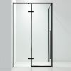 Душевой уголок Cerutti SPA C1A 120х90 стекло прозрачное профиль черный без поддона