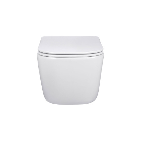 Унитаз подвесной Vincea Core VT1-28 белый с сиденьем микролифт безободковый душевой смыв