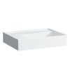 Раковина керамическая Laufen Kartell 8.1033.5.000.112.1 60 см накладная цвет белый без отверстий под смеситель