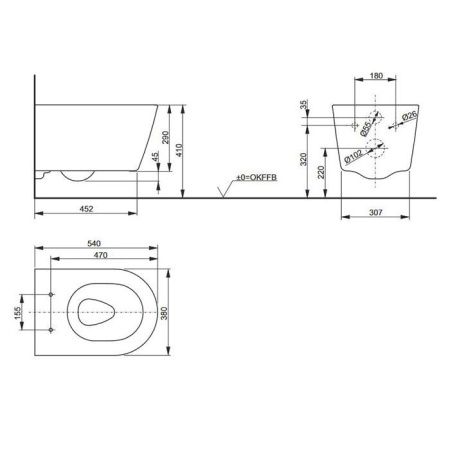 Крышка сиденье для унитаза Toto RP TC513F/TC513Q