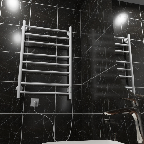 Полотенцесушитель Маргроид Вид 10 10-8050-1049-9016R 53х81 электрический белый матовый - фото 3