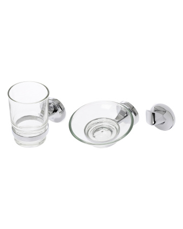 Набор аксессуаров для ванной комнаты Orange Y01-888cr