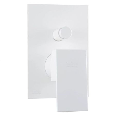 Смеситель для ванны и душа Webert Pegaso PE860101740 встраиваемый в стену белый