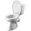 Унитаз-компакт напольный с бачком Santek Бриз 1WH202569 белый с сиденьем каскадный смыв