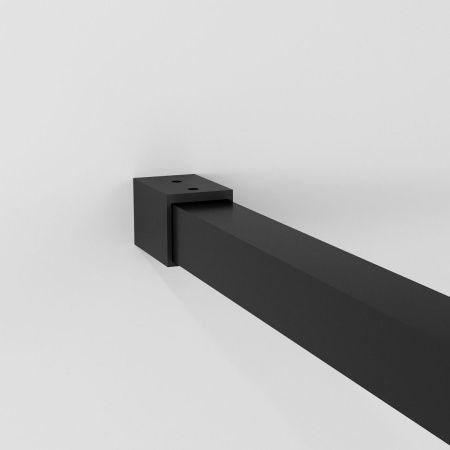 Душевая перегородка Niagara Nova NG-680-12BLACK 120х195 стекло с рисунком профиль черный