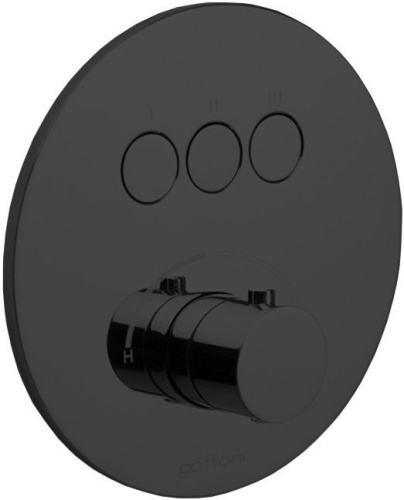 Смеситель для душа Paffoni Compact Box CPM019NO встраиваемый в стену черный