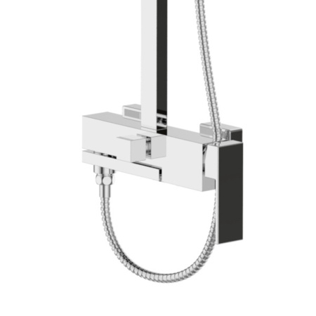 Душевая стойка Agger Great A2893300 настенная цвет хром