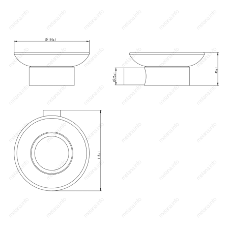 Стакан Melana 865010-1